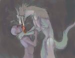 ambiguous_gender anthro dragon duo hi_res human humanoid intersex intersex/male kissing making_out male male/male mammal mythological_creature mythological_scalie mythology scalie sire_eric xperhant