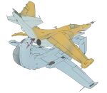 2026 a-10_thunderbolt_ii absurd_res aircraft airplane ambiguous_gender animal_genitalia cloaca cloacal cloacal_penetration countershading digital_drawing_(artwork) digital_media_(artwork) dire_aircraft dire_machine dire_vehicle duo english_description fairchild_republic feral genitals grey_body gun_in_ass gun_play hi_res jet_engine laying_on_another living_aircraft living_machine living_vehicle looking_at_another lying machine object_insertion on_back open_mouth penetration pink_cloaca raised_tail sex sharp_teeth shocked simple_background su-25 sukhoi tail teeth tongue tusks vehicle weapon white_background yellow_body zw3