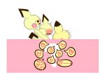  &lt;3 ? anthro baby_pok&eacute;mon big_breasts breasts censored fellatio female group group_sex k--10 male male/female nintendo open_mouth oral penile pichu pikachu pok&eacute;mon pok&eacute;mon_(species) sex simple_background threesome video_games white_background 