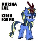  asian_mythology chinese_mythology cosmonaut east_asian_mythology equid equine fan_character horse kirin mammal marina_fae my_little_pony mythology pony 