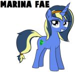  cosmonaut equid equine fan_character feral horn mammal marina_fae my_little_pony simple_background solo unicorn white_background 