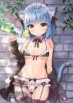  animal_ears cameltoe lingerie nekomimi pantsu siooooono tail 