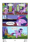  absurd_res amaichix anthro comic cutie_mark dialogue digital_media_(artwork) dragon duo english_text equid equine female feral friendship_is_magic genitals hi_res horn male mammal my_little_pony penis profanity spike_(mlp) text twilight_sparkle_(mlp) winged_unicorn wings 