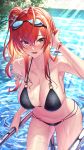  azur_lane bikini cleavage nadare-san_(nadare3nwm) swimsuits wet zara_(azur_lane) 
