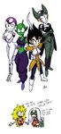  cell dragon_ball_z frieza master_roshi piccolo rule_63 son_goku vegeta 