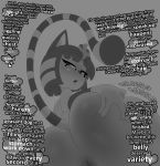  &lt;3 absurd_res after_vore animal_crossing ankha_(animal_crossing) anthro anthro_pred anus bedroom_eyes big_butt black_hair butt butt_focus butt_squish dialogue dirty_talk domestic_cat egyptian english_text eye_markings eyelashes felid feline felis female female_pred fur grey_background grey_body grey_fur greyscale hair hand_on_butt hi_res holding_butt huge_butt long_tail looking_at_viewer looking_back mammal markings monochrome multicolored_body multicolored_fur multicolored_hair narrowed_eyes nintendo nude onomatopoeia open_mouth presenting presenting_anus presenting_hindquarters raised_tail rear_view ringtail seductive short_hair short_stack simple_background sitting solo sound_effects squish talking_to_viewer text theboogie two_tone_body two_tone_fur two_tone_hair uraeus video_games vore 