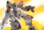  dual_wielding extra_eyes f-22a_raptor_(muvluv) flying glowing glowing_eyes gun holding holding_gun holding_weapon looking_ahead mecha muvluv muvluv_alternative no_humans solo strictly_mecha tactical_surface_fighter weapon 