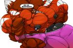  2019 anthro balls big_balls big_bulge big_muscles big_penis boxers_(clothing) bulge canid canine canis clothing dialogue english_text eyewear fierglief fierglief_(character) genitals gesture glasses hi_res huge_balls huge_bulge huge_muscles huge_penis hyper hyper_balls hyper_bulge hyper_genitalia hyper_muscles hyper_penis looking_at_viewer male mammal muscular nipple_piercing nipples open_mouth penis piercing pointing pointing_at_viewer sharp_teeth simple_background solo speech_bubble teeth text torn_clothing underwear vein veiny_penis white_background wolf yellow_eyes 