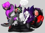  absurd_res anthro black_body black_fur bodily_fluids braixen breasts canid canine dialogue eevee eeveelution english_text erection eyes_closed eyewear facesitting female female_on_top female_penetrated fur genital_fluids genitals glasses group group_sex hair hi_res horn male male/female male_penetrating male_penetrating_female mammal nintendo nude on_top open_mouth peeing penetration penis pok&eacute;mon pok&eacute;mon_(species) pussy raven_eevee raveneevee sex simple_background smile text threesome umbreon urine urine_in_mouth vaginal vaginal_penetration video_games watersports wetting wings 