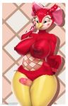  2020 animal_crossing anthro areola avian beak big_breasts bird border bow breasts celeste_(animal_crossing) digital_media_(artwork) disembodied_penis duo female genitals hi_res huge_breasts humanoid_genitalia humanoid_penis male male/female navel nintendo nipples non-mammal_breasts owl pattern_background penis pussy sex shadow simple_background solo_focus text thigh_sex thousandfoldfeathers url video_games white_border 