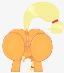  anonymous_artist anus applejack_(mlp) ass_up butt equid equine female feral friendship_is_magic hi_res horse mammal my_little_pony pony solo 