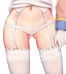  cameltoe garter_belt gei_daipf pantsu rodney_(zhanjianshaonv) skirt_lift stockings thighhighs zhanjianshaonv 