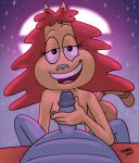  breasts domestic_cat dr._hutchison duo felid feline felis female filburt_shellbach hair handjob hi_res male male/female mammal nickelodeon night nipples nude open_mouth orange_hair penile reptile rocko's_modern_life scalie sex signature teeth turtle tvma 