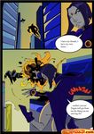  comic comics-toons dc dcau okunev raven slade teen_titans 