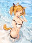  animal_ears arknights eyyy sora_(arknights) swimsuits tail 