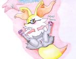  anus blush blushed braixen butt female genitals hi_res inner_ear_fluff katsurokurosaki nintendo pok&eacute;mon pok&eacute;mon_(species) pussy spread_legs spreading tuft video_games 