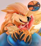  69_position anal anthro anthro_on_feral arcanine balls bestiality bodily_fluids cum cum_on_tongue duo feral genital_fluids genitals hi_res knot licking lucario male male/male nintendo open_mouth oral pawzzhky penile penis penis_lick pok&eacute;mon pok&eacute;mon_(species) rimming sex sharp_teeth teeth tongue tongue_out video_games 