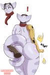  absurd_res anthro big_butt blush butt duo female hi_res jiggle lombax lumieart male male/female mammal ratchet ratchet_and_clank rift_apart_lombax spanking video_games 