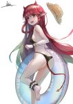  arknights ass bikini horns pointy_ears swimsuits tagme tail vigna_(arknights) 