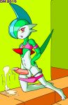  2010 anal anal_masturbation anal_penetration balls bikini bikini_bottom bikini_down bikini_top bodily_fluids clothed clothing crossdressing cum cum_drip cum_on_ground cum_on_wall cum_while_penetrated dark-moltres dripping edit ejaculation erection gallade genital_fluids genitals girly hands-free hi_res humanoid looking_at_viewer male male_penetrated masturbation nintendo not_furry open_mouth orgasm penetration penis pink_clothing pok&eacute;mon pok&eacute;mon_(species) red_eyes sex_toy simple_background simple_shading solo swimsuit_down swimwear tongue tongue_out vibrator vibrator_hip_strap vibrator_in_ass video_games white_body 