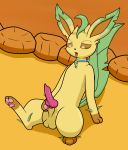  animal_genitalia animal_penis balls canid canine canine_penis eeveelution erection feral gau_(artist) genitals hi_res leafeon male mammal masturbation nintendo penis pok&eacute;mon pok&eacute;mon_(species) pok&eacute;mon_mystery_dungeon priar_(leafeon) solo tongue tongue_out video_games 