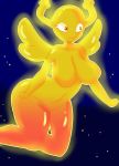  antlers big_breasts breasts cartoon_network fairy female glowing hi_res horn penny_fitzgerald smile solo space the_amazing_world_of_gumball thick_thighs unknown_artist wings 