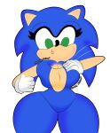  3barts absurd_res alpha_channel anthro bouncing_breasts breasts crossgender eulipotyphlan female hedgehog hi_res mammal masturbation simple_background solo sonic_the_hedgehog sonic_the_hedgehog_(series) thick_thighs toying_self transparent_background wide_hips 