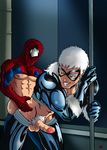  black_cat marvel peter_parker rule_63 spider-man 