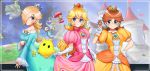  jeomona princess_daisy princess_peach rosalina super_mario 