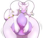  2019 alpha_channel ambiguous_gender anthro belly big_butt blush butt dildo empty_eyes front_view goodra hi_res huge_butt lightningfire12 looking_at_viewer motion_lines multicolored_body nintendo nude pink_body pok&eacute;mon pok&eacute;mon_(species) sex_toy simple_background solo stuck_insertion thick_tail thick_thighs translucent translucent_body transparent_background two_tone_body video_games white_body wide_hips 