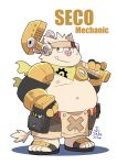  2020 anthro belly bottomwear clothing domestic_pig kemono male mammal navel nipples overweight overweight_male shorts solo suid suina sus_(pig) takataka 