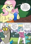  absurd_res amaichix anthro big_breasts blush bodily_fluids breasts chimera cleavage clothed clothing comic cum cum_on_breasts cum_on_face dialogue discord_(mlp) draconequus english_text equid equine erection female fluttershy_(mlp) friendship_is_magic genital_fluids genitals hand_on_hip hi_res holding_breast horn hybrid male male/female mammal my_little_pony one_eye_closed outside pegasus penis princess_celestia_(mlp) profanity sex sweat text titfuck unicorn wings 