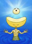  abs abstract big_head duo eyelashes eyes_closed fan_character female hi_res humanoid light male muscular muscular_male open_mouth praying simple_background singing tagme water whirlpool yellow_body yellow_skin 
