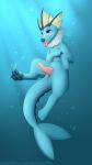  absurd_res bubble eeveelution feral fightmeatpax genitals hi_res male nintendo paws penis pok&eacute;mon pok&eacute;mon_(species) prehensile_penis sea slit solo tongue vaporeon video_games water 