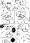  absurd_res aggressive_retsuko ailurid breast_grab breasts clothing comic daughter duo english_text female female/female hand_on_breast hi_res ichduhernz incest_(lore) mammal monochrome mother mother_and_child mother_and_daughter parent parent_and_child red_panda retsuko retsuko&#039;s_mother sanrio teasing text underwear 