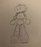  anthro bow breasts elemental_creature elemental_humanoid female humanoid low_res mineral_fauna mineral_humanoid n_artistry12 nintendo pok&eacute;mon pok&eacute;mon_(species) rock rock_creature rock_humanoid sketch solo stonjourner video_games 