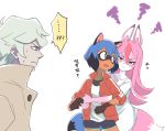  ... 2020 ? anthro black_body black_fur black_hair blue_body blue_eyes blue_fur blue_hair brand_new_animal brown_body brown_fur canid canine clothed clothing female fluffy fluffy_tail fox fur h0y0n hair human jacket japanese_text long_hair male mammal michiru_kagemori multicolored_body multicolored_fur multicolored_hair nazuna_hiwatashi pink_body pink_fur pink_hair raccoon_dog shirou_ogami studio_trigger tanuki text topwear white_body white_fur white_hair 