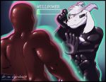  anthro asriel_dreemurr_(god_form) bodily_fluids bovid caprine clothing cum duo forced genital_fluids goat gui male male/male mammal rape rubber rubber_suit undertale video_games vir-no-vigoratus 