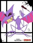  cartoon_network cosplay courage_the_cowardly_dog courage_the_cowardly_dog_(character) crossover hi_res metroid nintendo ridley solo super_smash_bros. video_games xeternalflamebryx 