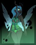  anthro anthrofied arthropod changeling clothing daxhie female friendship_is_magic hasbro lingerie my_little_pony queen_chrysalis_(mlp) smile solo 