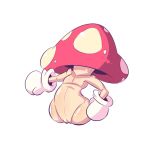  alpha_channel amailemon amanita elemental_creature female fungi_fauna fungus humanoid mario_bros nintendo not_furry solo super_mario_rpg_legend_of_the_seven_stars video_games wide_hips 