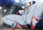  &lt;3 anus breasts censored crouching darling_in_the_franxx female genitals human humanoid low-angle_view machine male mammal not_furry pochincoff pussy robot robot_humanoid solo_focus spread_legs spreading strelizia studio_trigger 