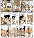  comic dragon_ball_z krillin son_goku tezuka998 