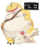  anthro balls belly big_balls big_penis blush claws command dragon dragon_quest erection feet genitals huge_balls huge_penis hyper hyper_balls hyper_genitalia hyper_penis japanese_text jar jargon male male/male menu obese ookm overweight penis scales sharp_teeth smile smiling_at_viewer solo square_enix stomach straps teeth text translation_request video_games 