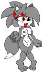 anthro big_breasts breasts canid canine digital_media_(artwork) fan_character female fleetway64 fur genitals mammal nipples nude pussy simple_background solo sonic_the_hedgehog_(series) 