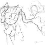  1:1 all_the_way_through bodily_fluids duo ear_penetration earth_pony equid equine female female/female feral friendship_is_magic hasbro hi_res horn horse ivory_spark literal_mindfuck long_tongue mammal monochrome my_little_pony penetration pinkie_pie_(mlp) pony saliva sketch tongue tongue_in_ear tongue_out tongue_penetration twilight_sparkle_(mlp) winged_unicorn wings 