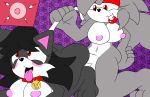  absurd_res all_fours anthro balls bdsm big_breasts bodily_fluids breasts canid canine canis collar crossgender cum cum_in_pussy cum_inside digital_media_(artwork) doggystyle domination duo erection fan_character female fleetway64 fox from_behind_position fur genital_fluids genitals hair herm hi_res impregnation internal intersex intersex/female intersex_penetrating mammal nipples nude ovum penetration penis pussy sex simple_background sonic_the_hedgehog_(series) sperm_cell submissive vaginal vaginal_penetration video_games wolf 