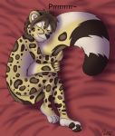  anthro cheetah felid feline hi_res kanrod_stavoyan korben_brandis male mammal sleeping solo 