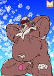  absurd_res english_text hi_res housamo kemono kimun_kamui_(tas) male mammal overweight overweight_male red_panda_mirr text tokyo_afterschool_summoners ursid video_games 