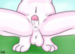  anthro balls genitals jald lagomorph leporid male mammal penis rabbit saggy_balls solo 